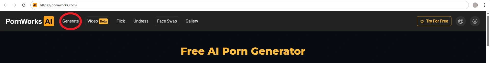 pornworks.com navigation - generate